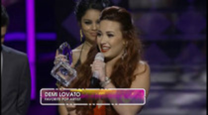 The Peoples Choice for Favorite Pop Artist is Demi Lovato (35)