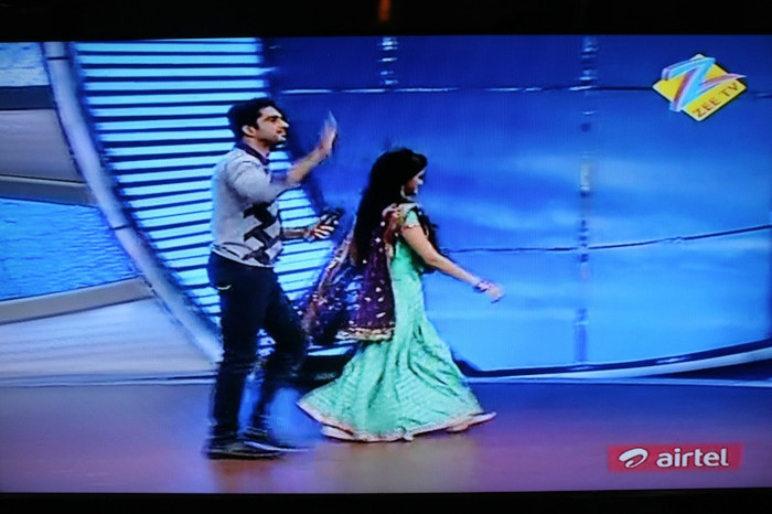 1 - C-Avinash and Rubina-dance on ZEE TV-C