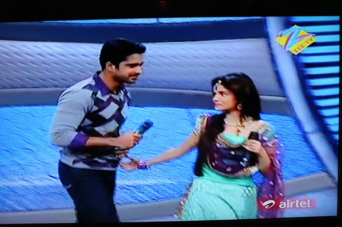 2 - C-Avinash and Rubina-dance on ZEE TV-C