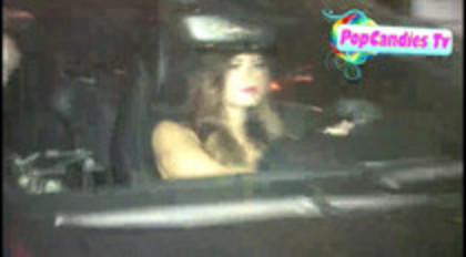 Demi Lovato In Hot Pink Dress Honks Horn (181) Demi Lovato In Hot Pink Dress Honks Horn (181)