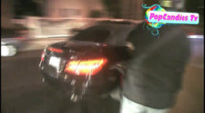 Demi Lovato In Hot Pink Dress Honks Horn (213) Demi Lovato In Hot Pink Dress Honks Horn (213)