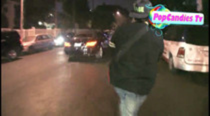 Demi Lovato In Hot Pink Dress Honks Horn (220)