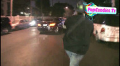 Demi Lovato In Hot Pink Dress Honks Horn (221)