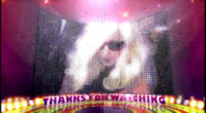 Demi Lovato In Hot Pink Dress Honks Horn (242)