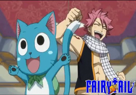 Happy si Natsu - Fairy tail