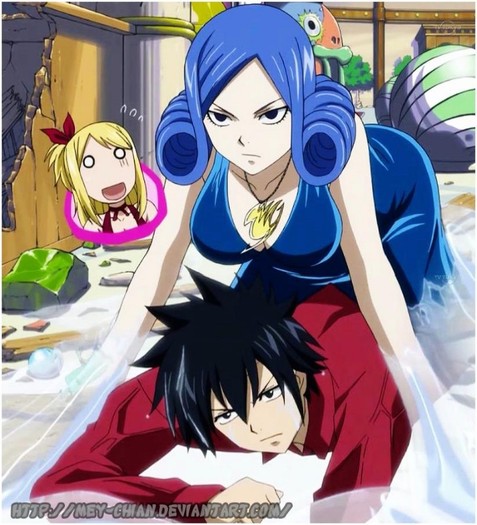 Juvia si Gray - Fairy tail