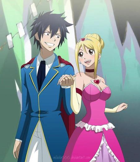 Gray si Lucy - Fairy tail