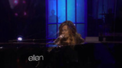 Demi Lovato Performs Skyscraper on the Ellen Show (16) - Demilush - Demi Lovato Performs Skyscraper on the Ellen Show Part oo1