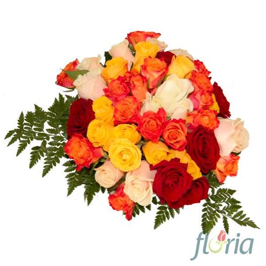 Buchet%20de%2045%20trandafiri%20multicolori