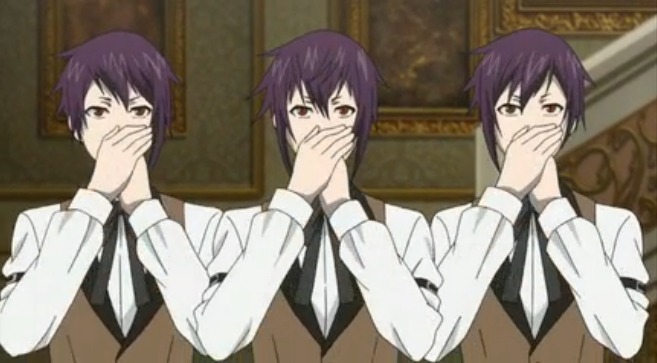 Triplets 1 - Kuroshitsuji