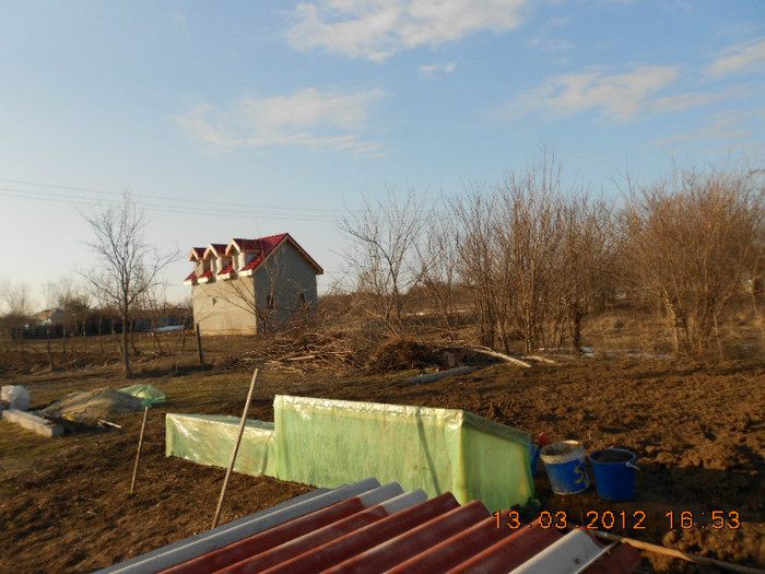 din gradina spre casa