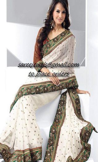 427588_396470953712579_245333385493004_1538915_1598156097_n - Saarees designed by Karan Mehra