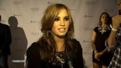 Demi Lovato - Autumn Party Benefiting Children Interview (4) - Demilush - Demi Lovato - Autumn Party Benefiting Children Interview