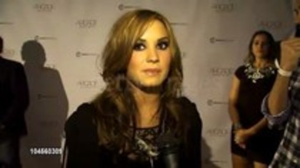 Demi Lovato - Autumn Party Benefiting Children Interview (5)