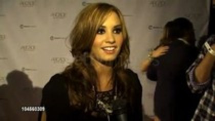Demi Lovato - Autumn Party Benefiting Children Interview (32)