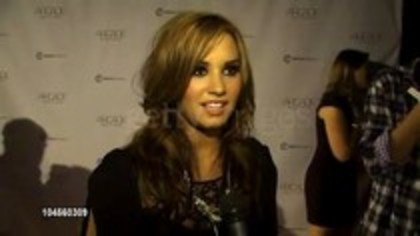 Demi Lovato - Autumn Party Benefiting Children Interview (49)