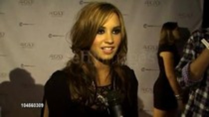 Demi Lovato - Autumn Party Benefiting Children Interview (162)