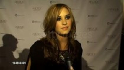 Demi Lovato - Autumn Party Benefiting Children Interview (196)