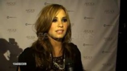 Demi Lovato - Autumn Party Benefiting Children Interview (224)