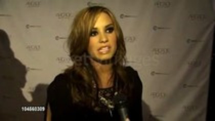 Demi Lovato - Autumn Party Benefiting Children Interview (313)