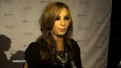 Demi Lovato - Autumn Party Benefiting Children Interview (332)