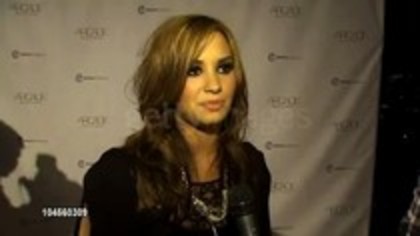 Demi Lovato - Autumn Party Benefiting Children Interview (337)