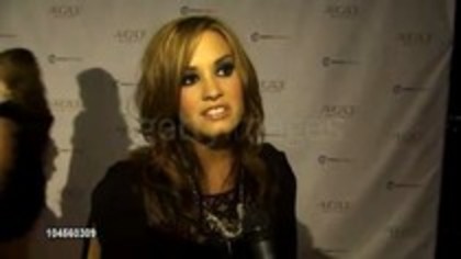 Demi Lovato - Autumn Party Benefiting Children Interview (429)