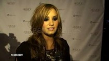 Demi Lovato - Autumn Party Benefiting Children Interview (467)