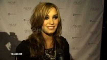 Demi Lovato - Autumn Party Benefiting Children Interview (476)
