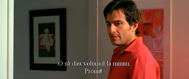 O sa las volumul la minim. Promit.