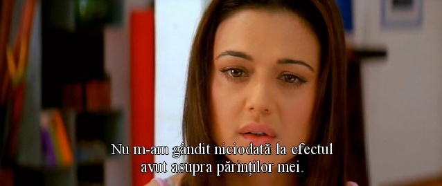 Nu m-am gandit niciodata la efectul avut asupra parintilor mei.