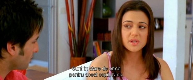 Sunt in stare de orice pentru acest copil, Nick.