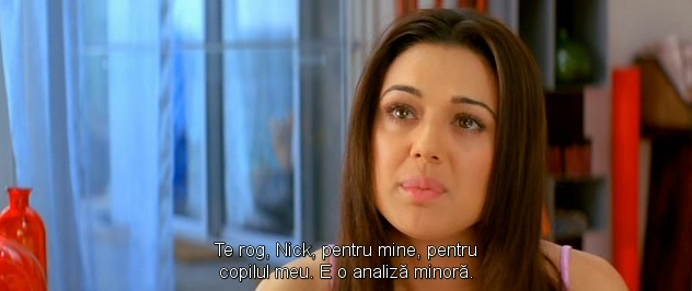 Te rog, Nick..pt mine..pt copilul meu..E o analiza minora.