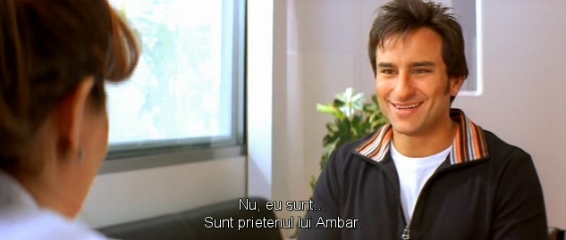 Nu.....Eu sunt prietenul lui Ambar.