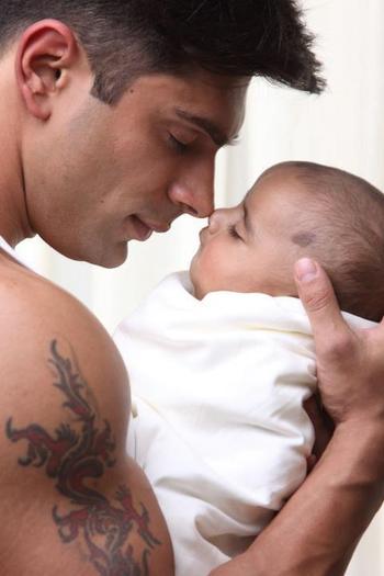  - Karan Singh Grover and Baby