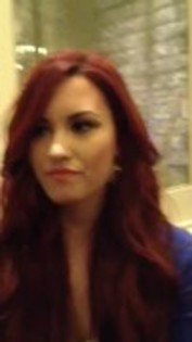 Demi Lovato at the Seventeen lunch Interview (1)