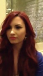 Demi Lovato at the Seventeen lunch Interview (4)