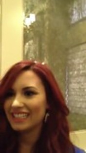 Demi Lovato at the Seventeen lunch Interview (18)