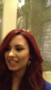 Demi Lovato at the Seventeen lunch Interview (21)