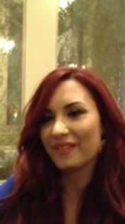 Demi Lovato at the Seventeen lunch Interview (50)