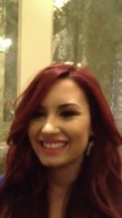 Demi Lovato at the Seventeen lunch Interview (55)