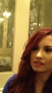 Demi Lovato at the Seventeen lunch Interview (118)