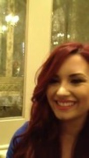 Demi Lovato at the Seventeen lunch Interview (151)