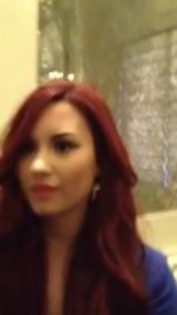 Demi Lovato at the Seventeen lunch Interview (182)