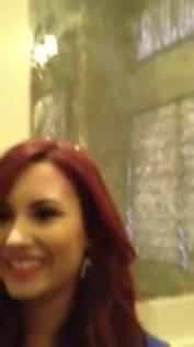 Demi Lovato at the Seventeen lunch Interview (190)