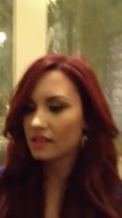 Demi Lovato at the Seventeen lunch Interview (204)