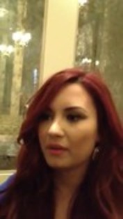Demi Lovato at the Seventeen lunch Interview (256)