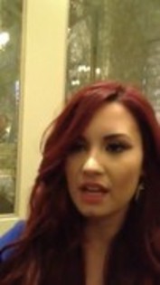 Demi Lovato at the Seventeen lunch Interview (306)