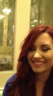 Demi Lovato at the Seventeen lunch Interview (326)