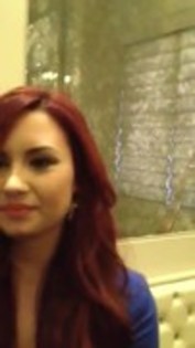 Demi Lovato at the Seventeen lunch Interview (335)